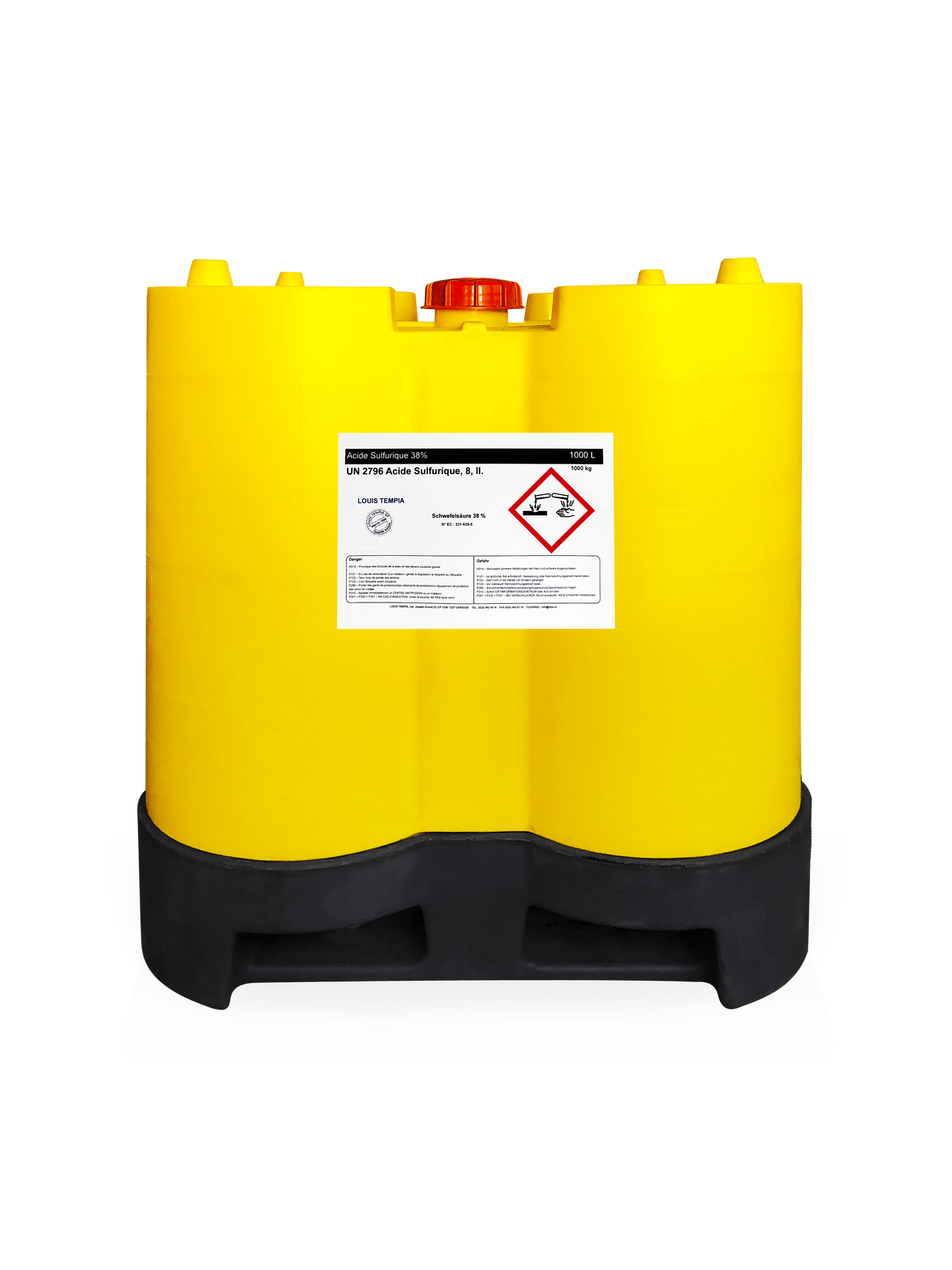 Acide sulfurique 20 l