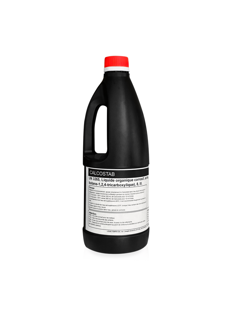 Produit chimique Calcostab 1L - Louis TEMPIA SA, Genève 