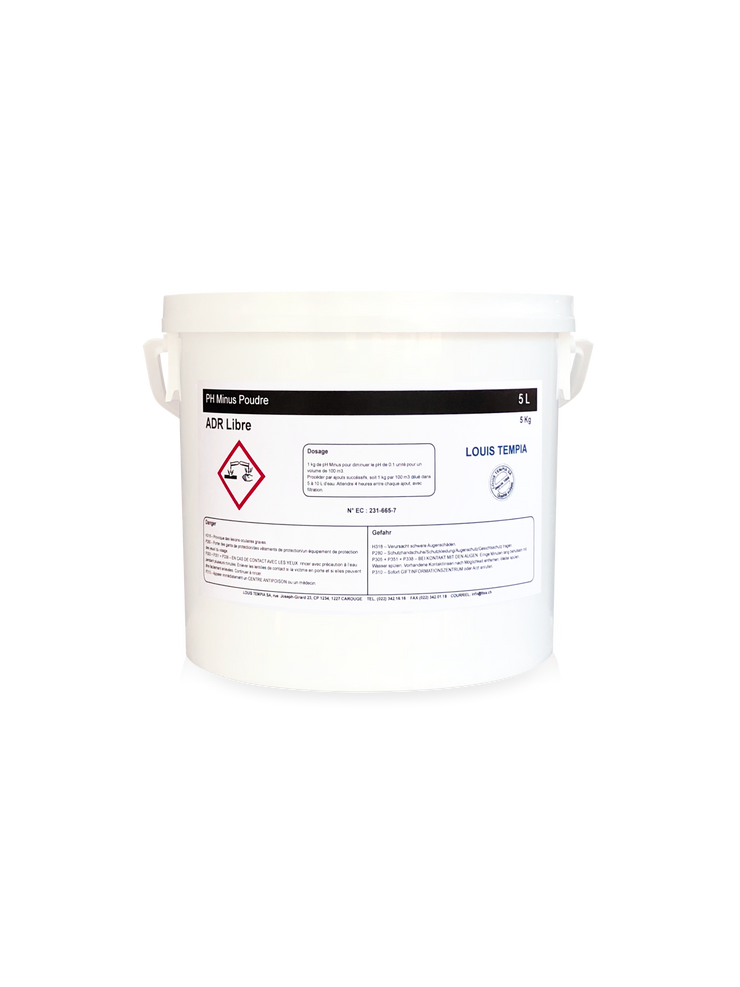 pH MINUS powder