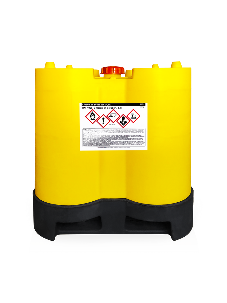 Chlorite de Soude 24.5% 800L - Louis TEMPIA SA, Genève